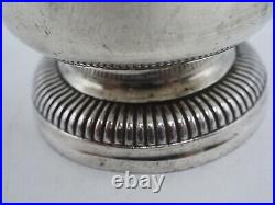 Belle Timbale Tulipe 123 Grs En Argent Massif Poincon Vieillard Paris 1819
