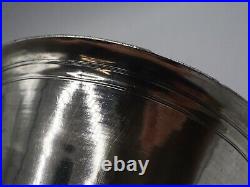 Belle Timbale Tulipe 123 Grs En Argent Massif Poincon Vieillard Paris 1819