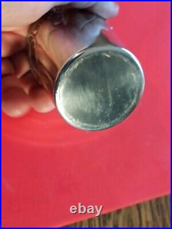 Belle timbale Art Nouveau en argent massif poinçon Mercure 92 gr