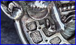 Bénitier en argent massif Poinçon Minerve & Orfèvre Hénin & Cie