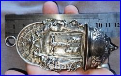 Bénitier en argent massif Poinçon Minerve & Orfèvre Hénin & Cie