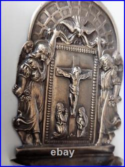 Benitier en argent massif poinçon Minerve fin19ème