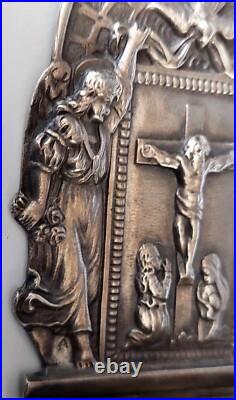 Benitier en argent massif poinçon Minerve fin19ème