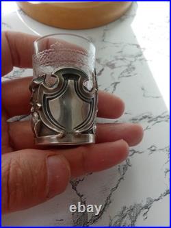 Bijoux / Collection / petit Verre à Liqueur / Argent massif / Poinçon