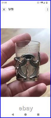 Bijoux / Collection / petit Verre à Liqueur / Argent massif / Poinçon