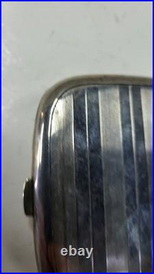 Boite A Cigarettes En Argent Massif Poincon Tete De Sanglier De 83 Grammes N° 4