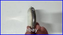 Boite A Cigarettes En Argent Massif Poincon Tete De Sanglier De 83 Grammes N° 4