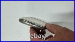 Boite A Cigarettes En Argent Massif Poincon Tete De Sanglier De 83 Grammes N° 4