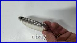 Boite A Cigarettes En Argent Massif Poincon Tete De Sanglier De 83 Grammes N° 4