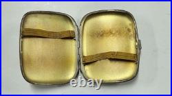 Boite A Cigarettes En Argent Massif Poincon Tete De Sanglier De 83 Grammes N° 4