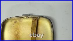 Boite A Cigarettes En Argent Massif Poincon Tete De Sanglier De 83 Grammes N° 4