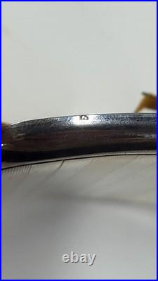 Boite A Cigarettes En Argent Massif Poincon Tete De Sanglier De 83 Grammes N° 4
