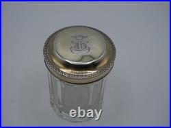 Boite Ronde En Argent Massif Vermeil Poincon Vieillard Paris 1819 Couronne