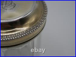 Boite Ronde En Argent Massif Vermeil Poincon Vieillard Paris 1819 Couronne