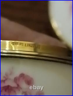 Boîte à Pillule en Argent Massif et Porcelaine Poinçon Minerve, R. Linzeler