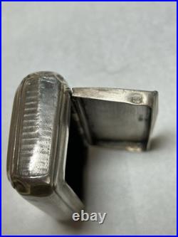 Boite a tabac, tabatière ancienne argent massif poinçon minerve XIXe