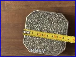 Boîte en Argent Massif Oriental Turquie Perse Syrie Poinçon d'importation Cygne