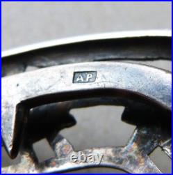 Boucle de ceinture en argent massif début 19e siècle poinçon 1809 silver buckle