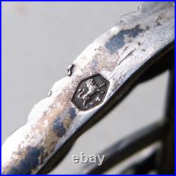 Boucle de ceinture en argent massif début 19e siècle poinçon 1809 silver buckle