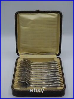Boulenger 12 Fourchettes A Huitres En Argent Massif Poincon Minerve 1 Er Titre