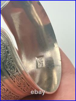 Bracelet En Argent Massif Poinçon Chinois