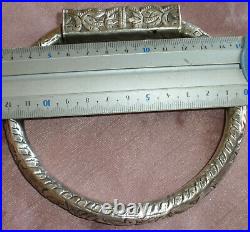 Bracelet de cheville tunisien ethnique argent massif poinçon SEKKA (900/1000)