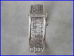 Bracelet en argent massif Poinçon crabe