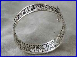 Bracelet en argent massif Poinçon crabe