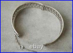 Bracelet en argent massif Poinçon crabe