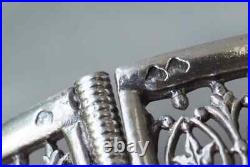 Bracelet en argent massif Poinçon crabe
