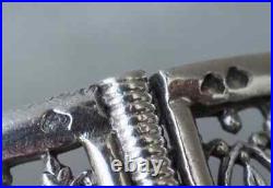 Bracelet en argent massif Poinçon crabe