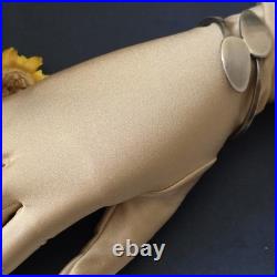 Bracelet jonc moderniste Argent massif Poinçon Crabe 24,3g