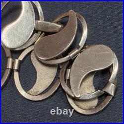 Bracelet moderniste vintage en argent 835 Poinçonné OLI