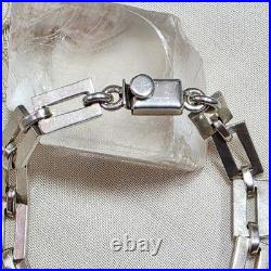 Bracelet vintage en argent massif Taxco Mexique poinçonné 925 TD-92