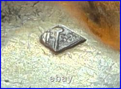 Bracelet vintage jonc ouvert à têtes de chevaux en argent massif Poinçons