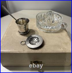 COFFRET DE VOYAGE PRESSE AGRUME ARGENT MASSIF ÉGOÏSTE POINÇON MINERVE 1er TITRE COFFRET DE VOYAGE PRESSE AGRUME ARGENT MASSIF ÉGOÏSTE POINÇON MINERVE 1er TITRE