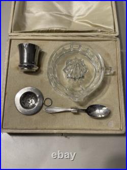 COFFRET DE VOYAGE PRESSE AGRUME ARGENT MASSIF ÉGOÏSTE POINÇON MINERVE 1er TITRE COFFRET DE VOYAGE PRESSE AGRUME ARGENT MASSIF ÉGOÏSTE POINÇON MINERVE 1er TITRE