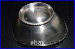 -COUPE VIDE POCHE ARGENT MASSIF POIDS 67g Poinçon charançon et 925 COUPELLE déco