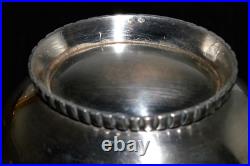 -COUPE VIDE POCHE ARGENT MASSIF POIDS 67g Poinçon charançon et 925 COUPELLE déco