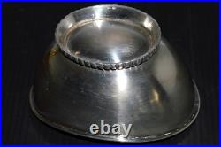 -COUPE VIDE POCHE ARGENT MASSIF POIDS 67g Poinçon charançon et 925 COUPELLE déco