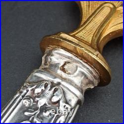 COUVERTS DE SERVICE À GLACE ARGENT MASSIF Poinçon Minerve À Servir Louis XVI COUVERTS DE SERVICE À GLACE ARGENT MASSIF Poinçon Minerve À Servir Louis XVI