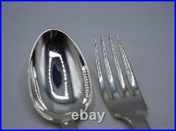 COUVERT DE TABLE EN ARGENT MASSIF POINCON 1 ER COQ AURILLAC et TARBES 1809