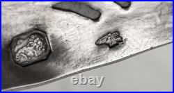 CUILLÈRE ARGENT MASSIF 1er T. SAUPOUDREUSE POINÇON VIEILLARD M. O. VAUTRIN 1824