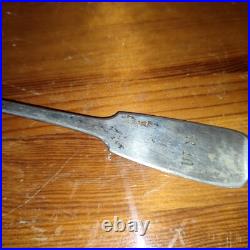 CUILLERE A RAGOUT EN ARGENT MASSIF POINCONS Allemand XVIIIeme XIX eme German