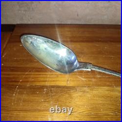 CUILLERE A RAGOUT EN ARGENT MASSIF POINCONS Allemand XVIIIeme XIX eme German