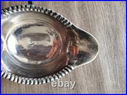 CUILLERE A SAUCE / PUNCH Argent Massif Silver Lade Début XIX Ème 5 Poinçons