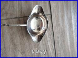 CUILLERE A SAUCE / PUNCH Argent Massif Silver Lade Début XIX Ème 5 Poinçons