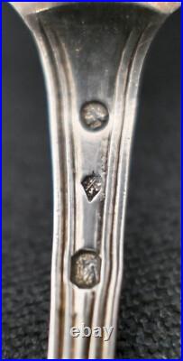 CUILLÈRE À SAUPOUDRER EN ARGENT MASSIF POINÇON VIEILLARD 18/19ème
