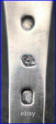 CUILLÈRE À SAUPOUDRER EN ARGENT MASSIF POINÇON VIEILLARD 18/19ème