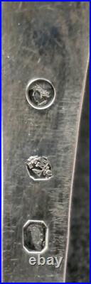 CUILLÈRE À SAUPOUDRER EN ARGENT MASSIF POINÇON VIEILLARD 18/19ème